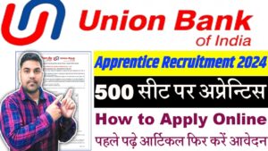 Union Bank Of India Apprentice Recruitment 2024