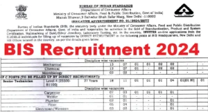 BIS Recruitment 2024