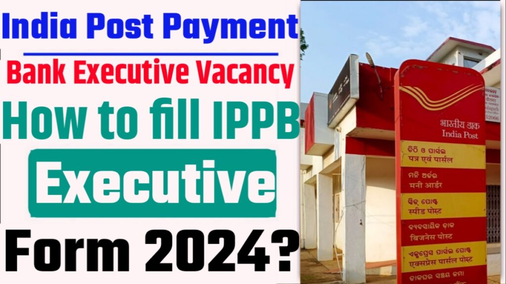 India Post Payment Bank Executive Vacancy 2024