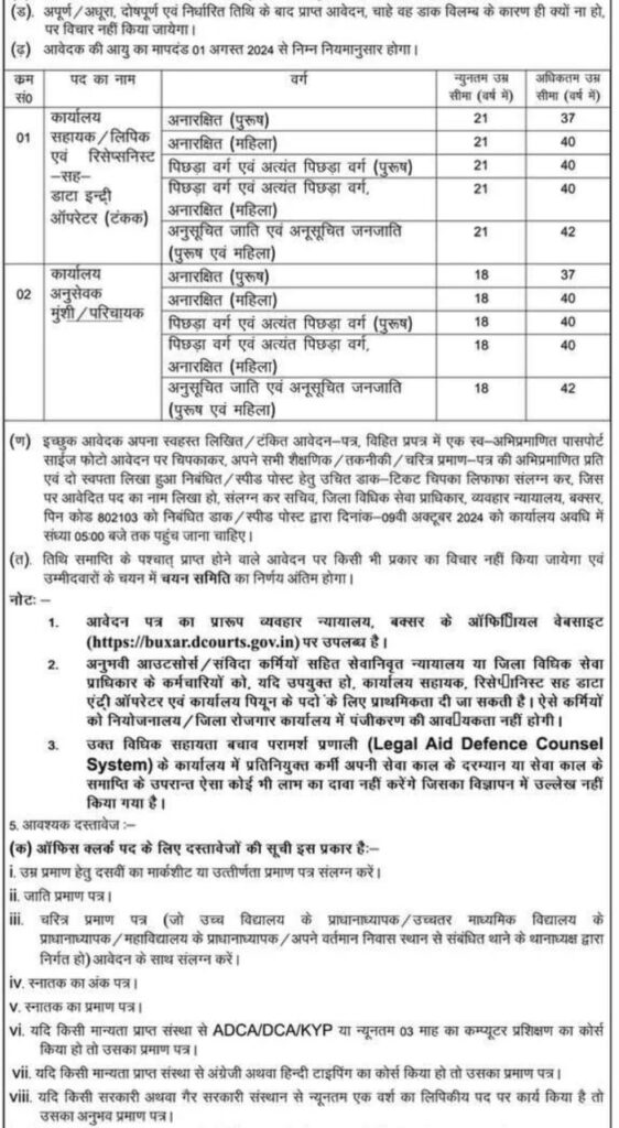 Bihar LADCS Vacancy