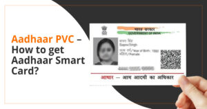 Aadhar PVC Card Order