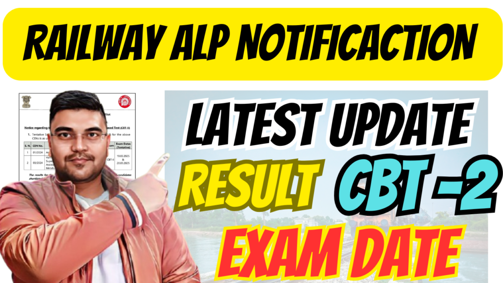 RRB ALP Exam Date 2025