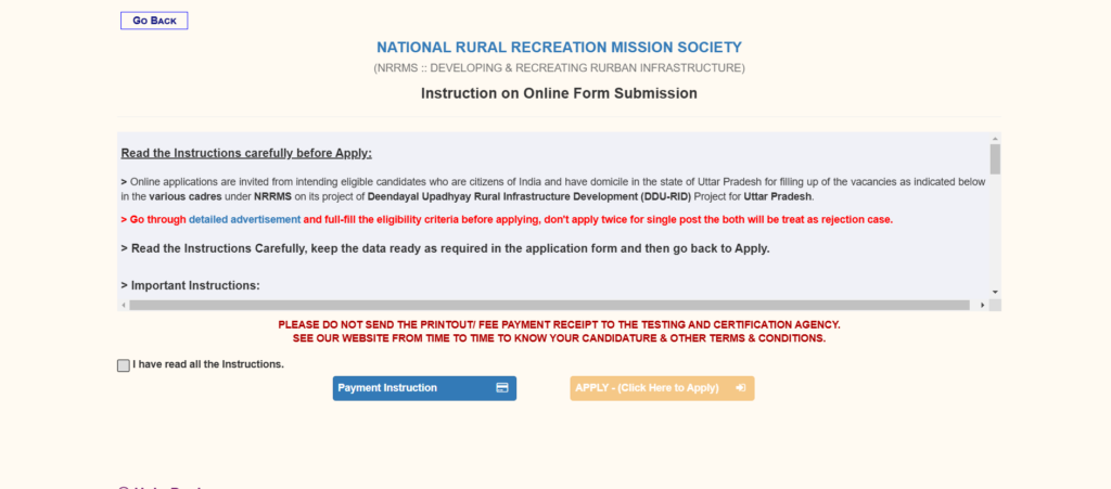 NRRMS Jobs Notification 2025