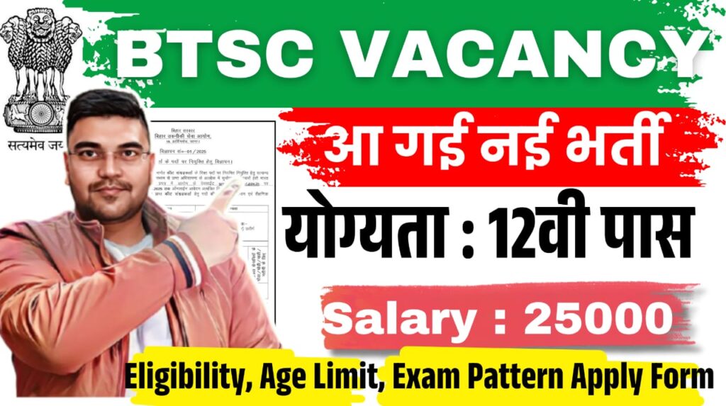 BTSC Insect Collector Recruitment 2025