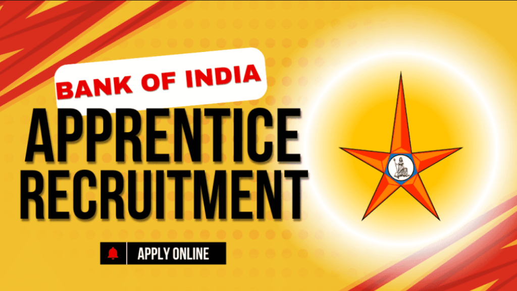 Bank of India Apprentice Vacancy 2025