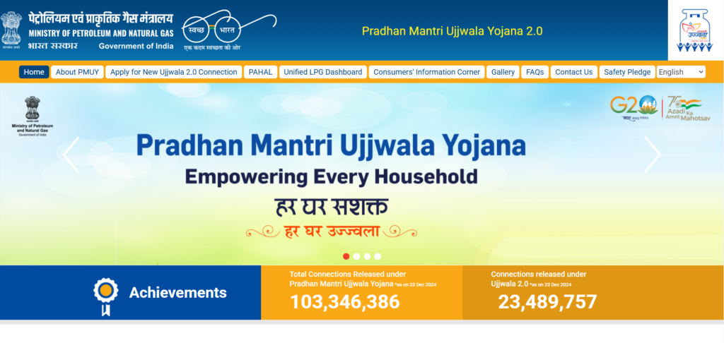 Ujjwala Yojana 2025 Free Gas Cylinder