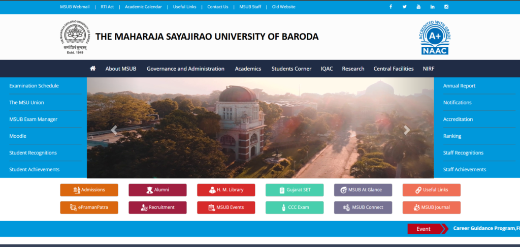 MSU Baroda Faculty Recruitment 2025